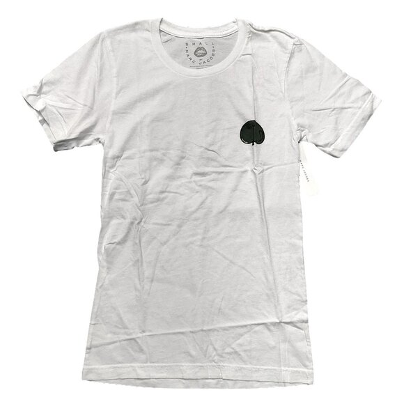 Marc by Marc Jacobs White Cotton Graphic Printed Tee Shirt Sz Small - Picture 2 of 8